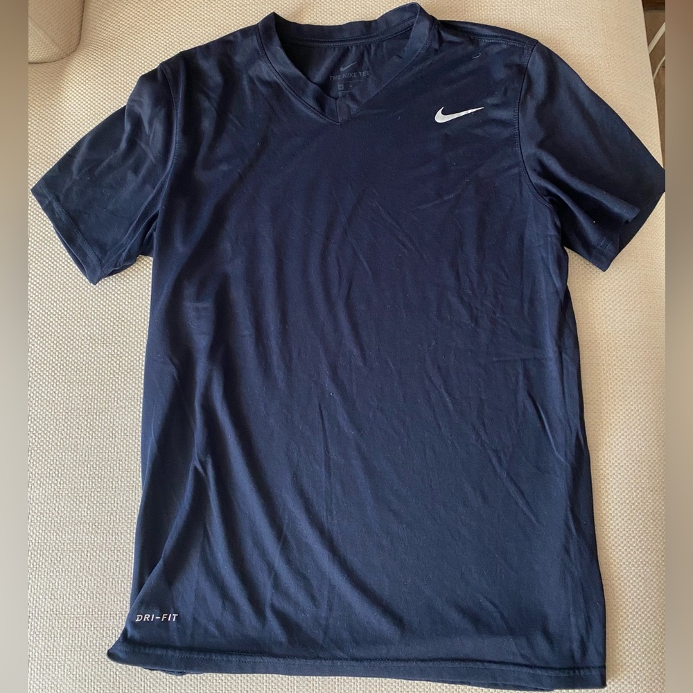 Excellent Nike Dri-Fit Workout Shirt - Size Medium
